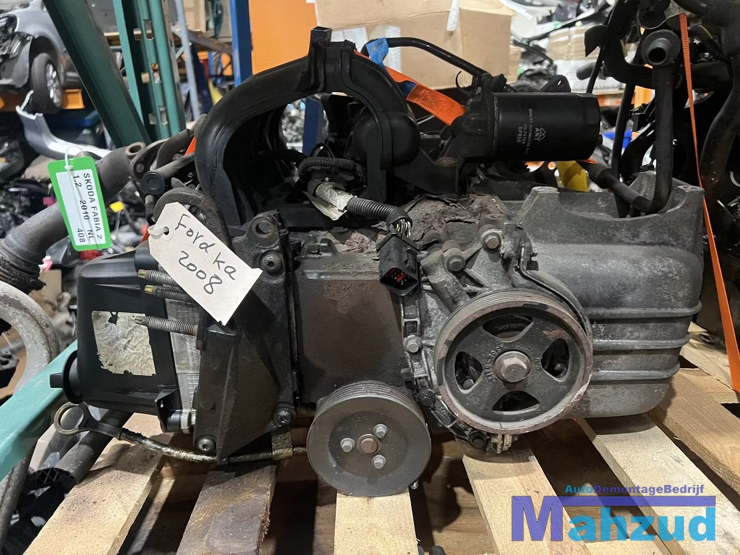 FORD KA 1.3 1.3i Motorblok BAA J4D J4K J4M J4N J4P J4S motor, Auto-onderdelen, Motor en Toebehoren, Gebruikt, Info@ford.com, Ophalen of Verzenden