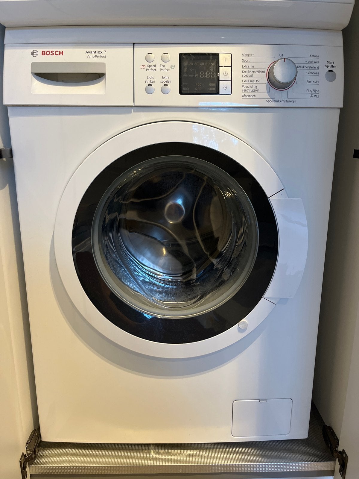 Bosch Avantixx 7 VarioPerfect Wasmachine - WAQ28461NL, Ophalen, Gebruikt, 85 tot 90 cm, 1200 tot 1600 toeren