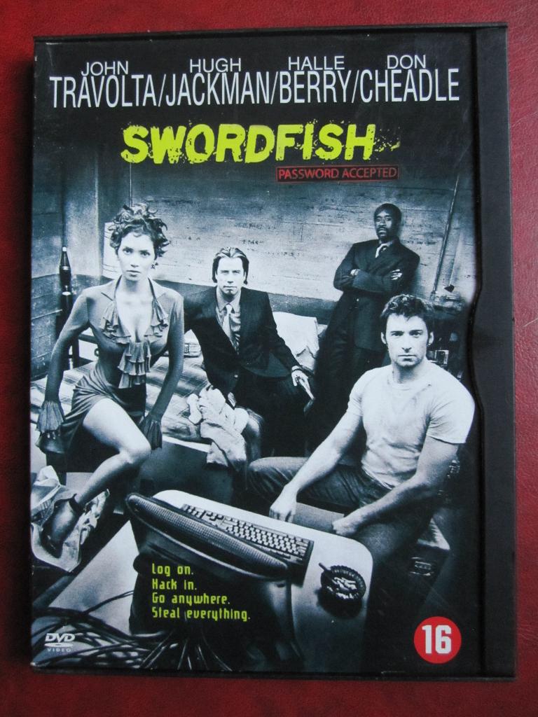 Swordfish (2001), Cd's en Dvd's, Dvd's | Actie, Zo goed als nieuw, Actie, Vanaf 16 jaar, Ophalen of Verzenden