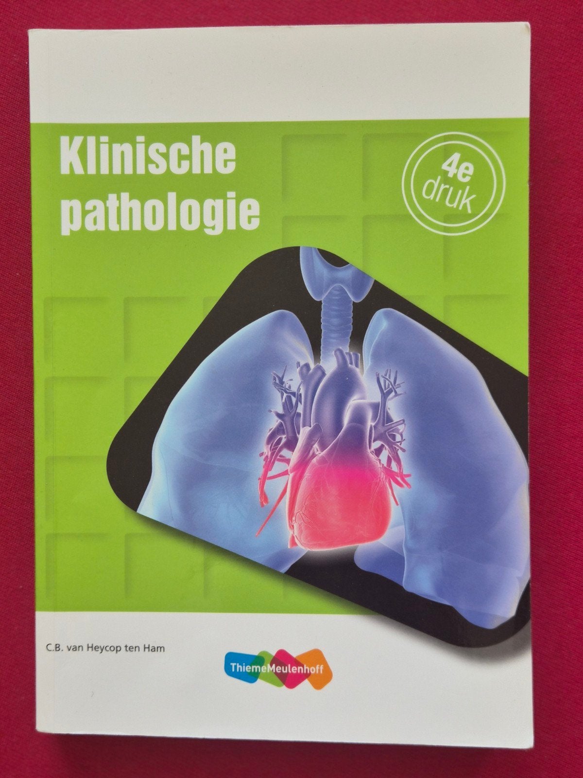 Klinische Pathologie 4e druk - Zo goed als nieuw, Boeken, C.B. van Heycop ten Ham, Zo goed als nieuw, Beta, HBO