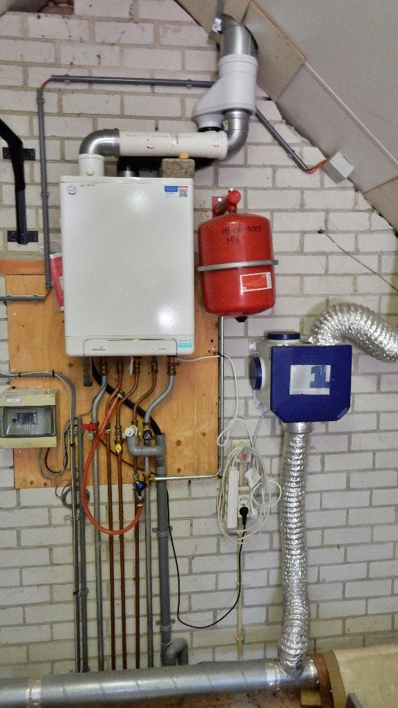 Warmwater/ verwarmingsketel, Ophalen, 30 tot 80 cm, Hoog rendement (Hr), Cv-ketel of Combi-ketel