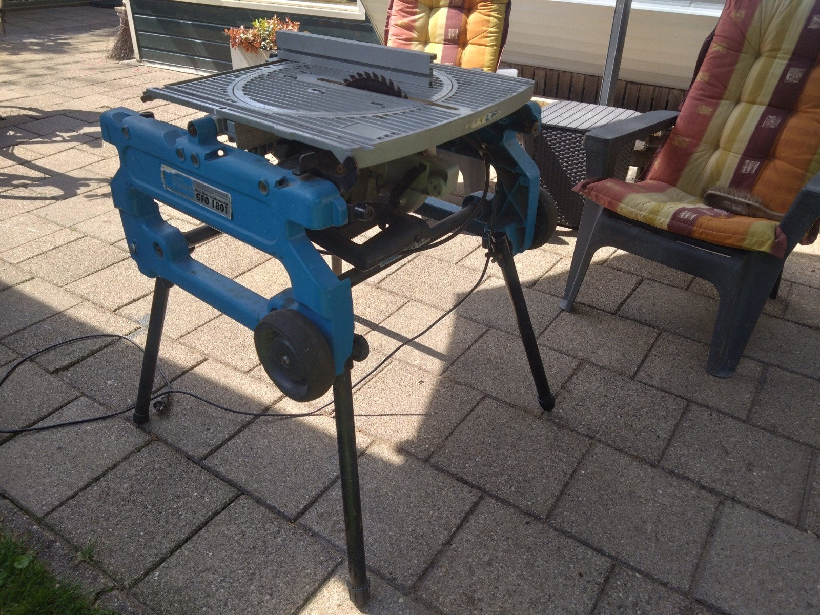 Gude GFO 1801 tafelzaag afkortzaag, Ophalen, Gebruikt, 70 mm of meer, Güde
