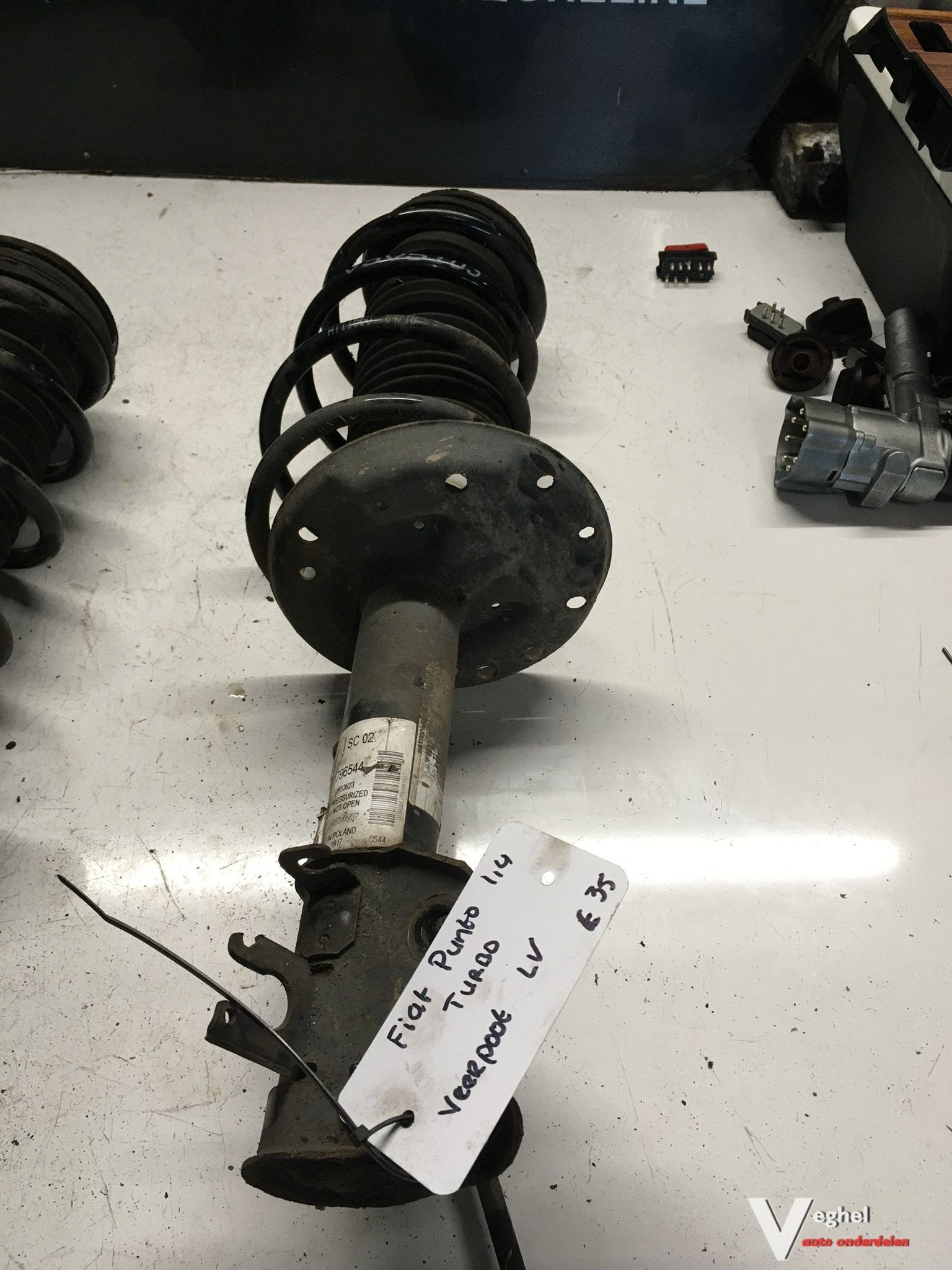 Fiat Punto 1.4Turbo Veerpoot Linksvoor of Rechtsvoor, Auto-onderdelen, Gebruikt, -, -, Ophalen of Verzenden