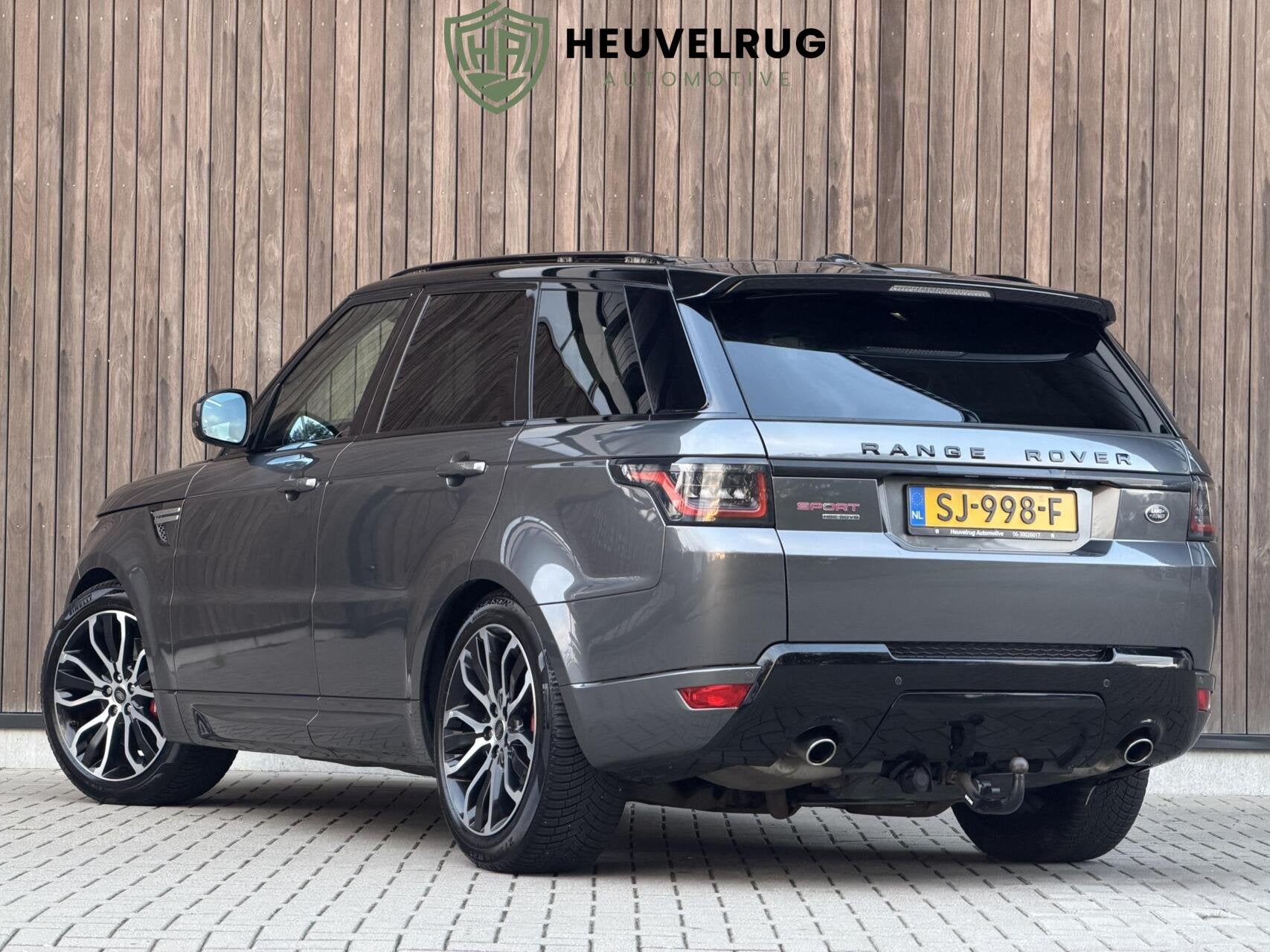Land Rover Range Rover Sport 3.0 SDV6 HSE 7p. | Panoramadak, Gebruikt, Zwart, 2993 cc, 255 €/maand