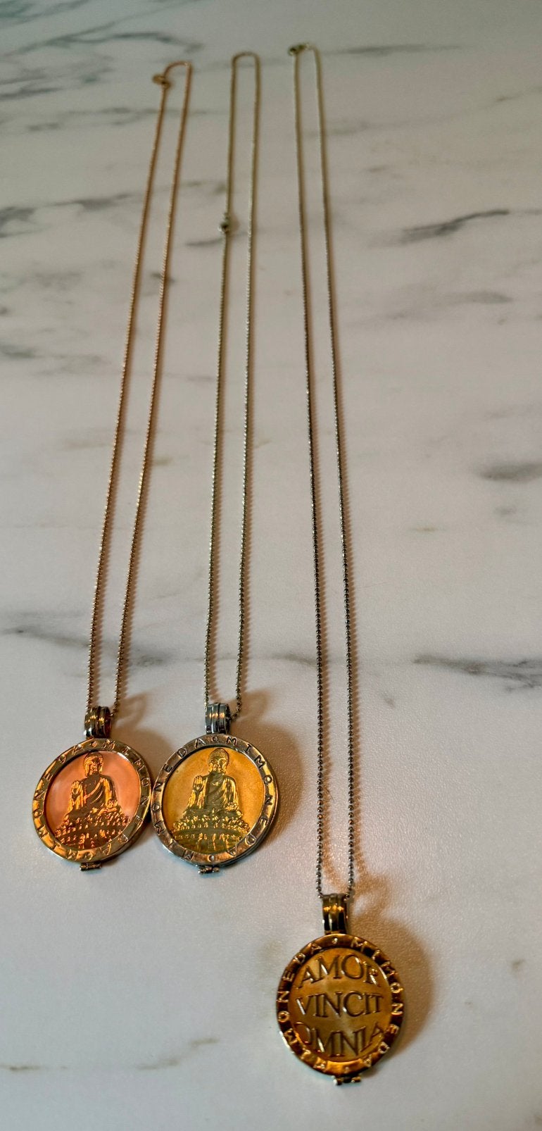 Mi Moneda kettingen, Met hanger, Geel, Ophalen of Verzenden, Zo goed als nieuw