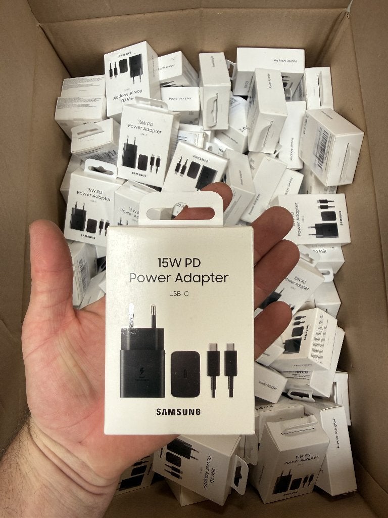 Samsung power adapter usb-c 15w snellader bulk / partij, Nieuw, Ophalen of Verzenden, Samsung, USB-C