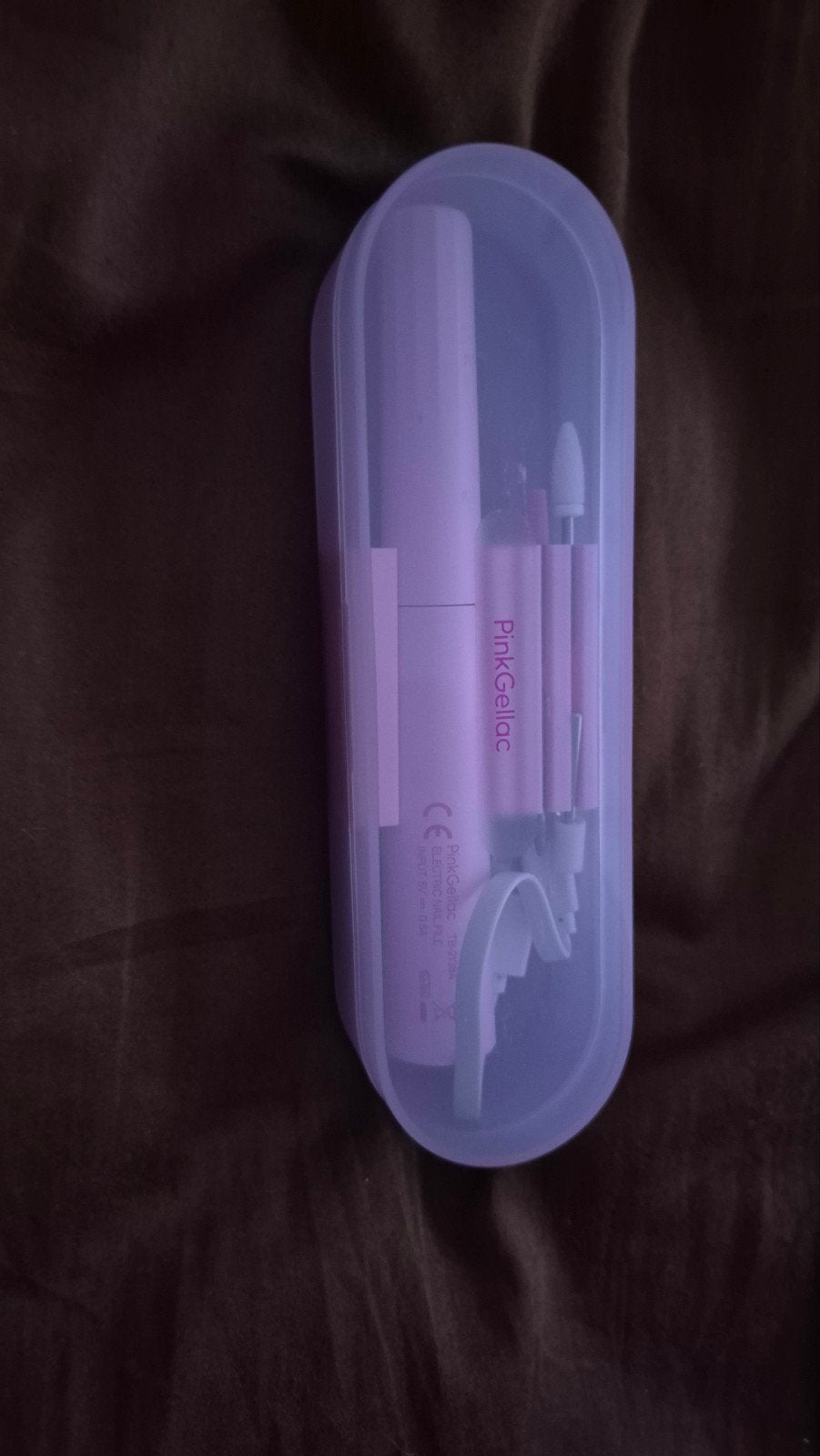 Pink Gellac elektrische nagelvijl set, Ophalen, Zo goed als nieuw, Overige typen