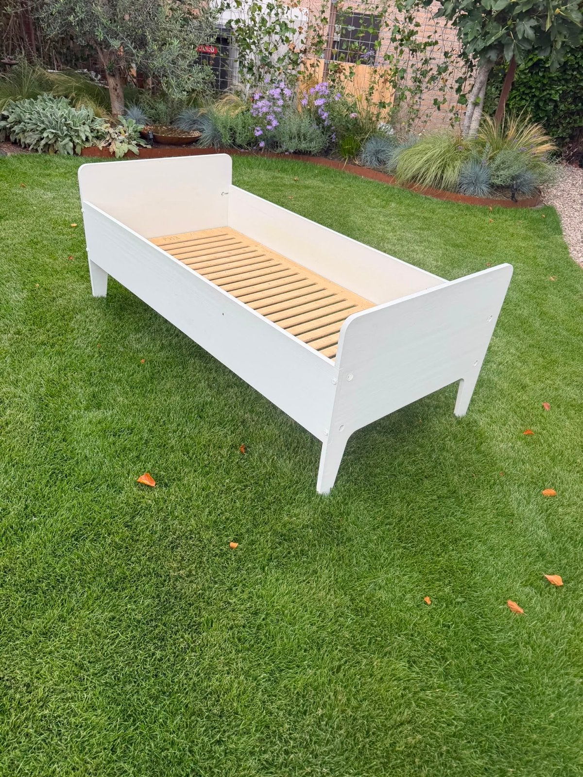 Piet Hein Eek peuterbed, Kinderen en Baby's, Kinderkamer | Bedden, Ophalen of Verzenden, Gebruikt, 140 tot 160 cm, 70 tot 85 cm