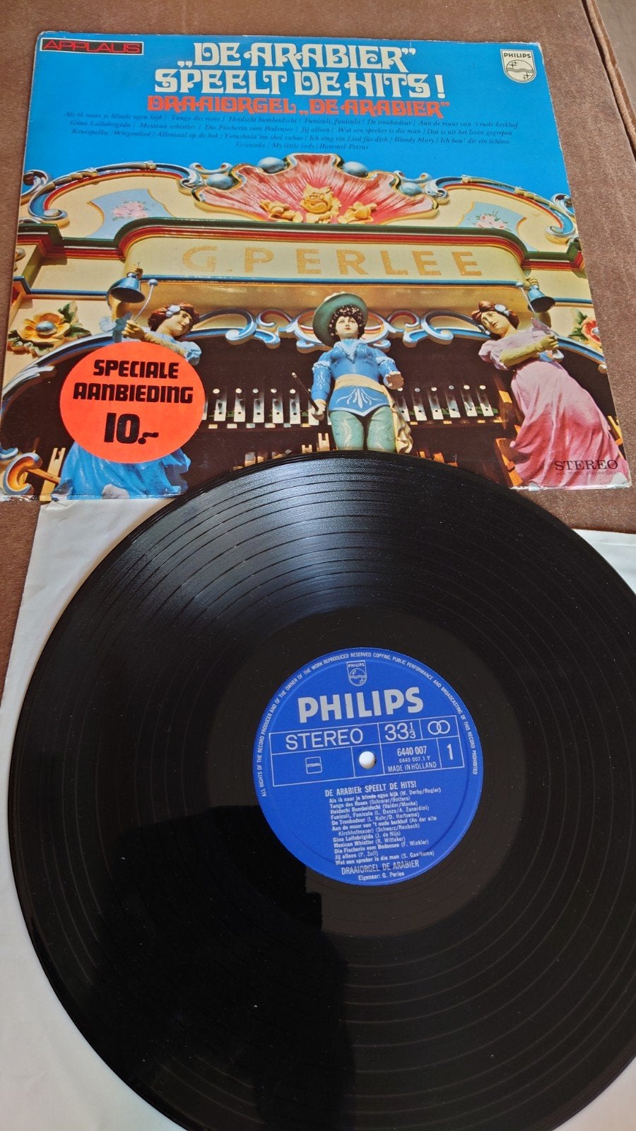 Vinyl LP Draaiorgel de Arabier speelt de Hits!, Gebruikt, 12 inch, Overige genres, LP