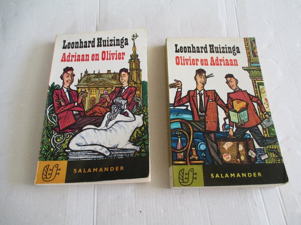 2 pockets leonhard huizinga, Ophalen of Verzenden, Gelezen