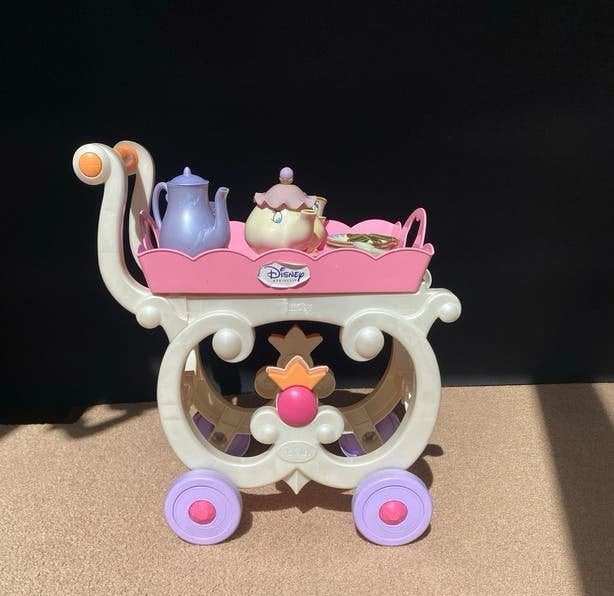 Disney Belle Theeservies karretje, Ophalen of Verzenden, Gebruikt, Meisje