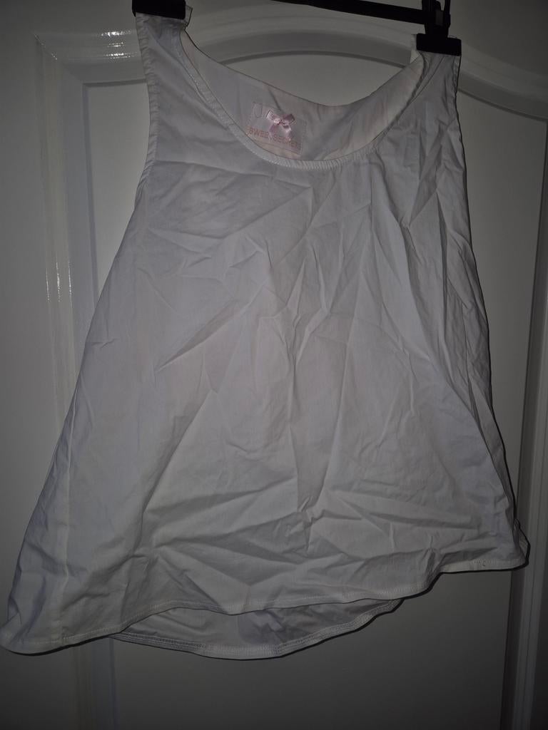 Witte top met strik van Sweet Secrets, Maat 38/40 (M), Wit, Ophalen of Verzenden, Zo goed als nieuw