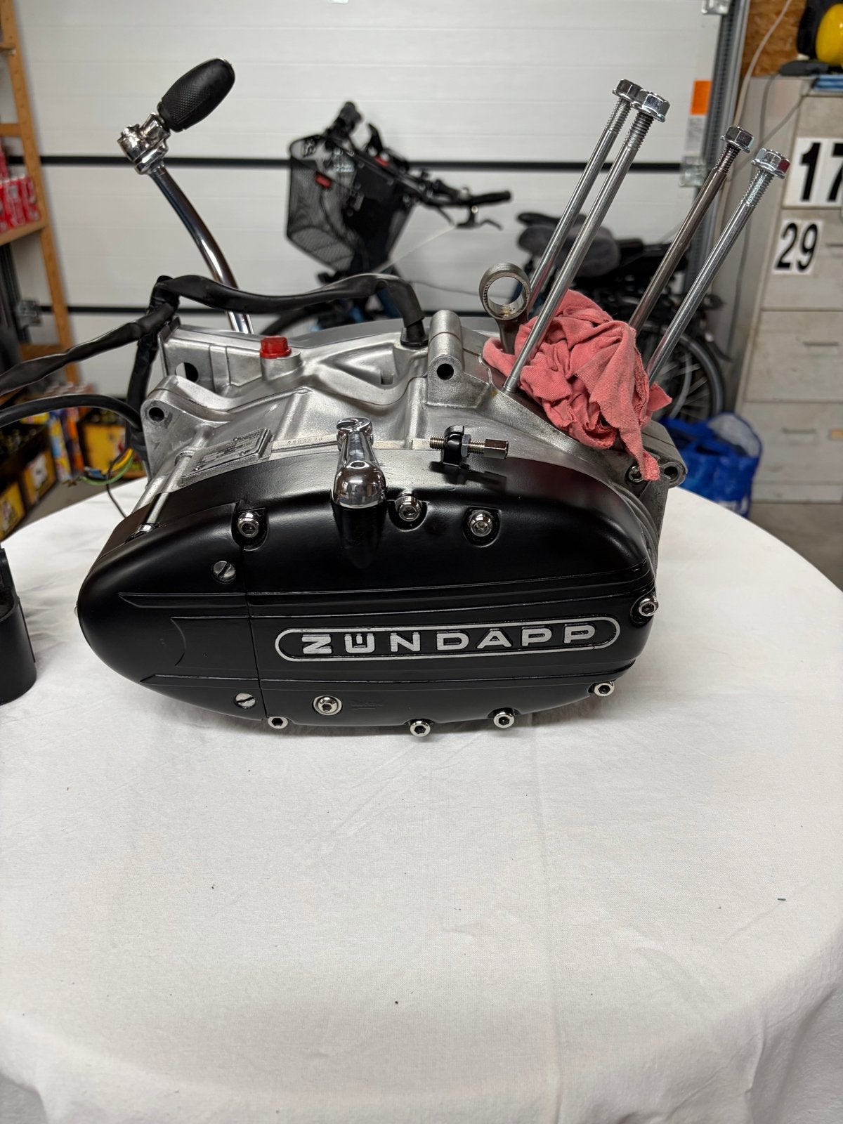 Zundapp ks125 Motorblok - Type 285-23, Ophalen, Zo goed als nieuw, Blok