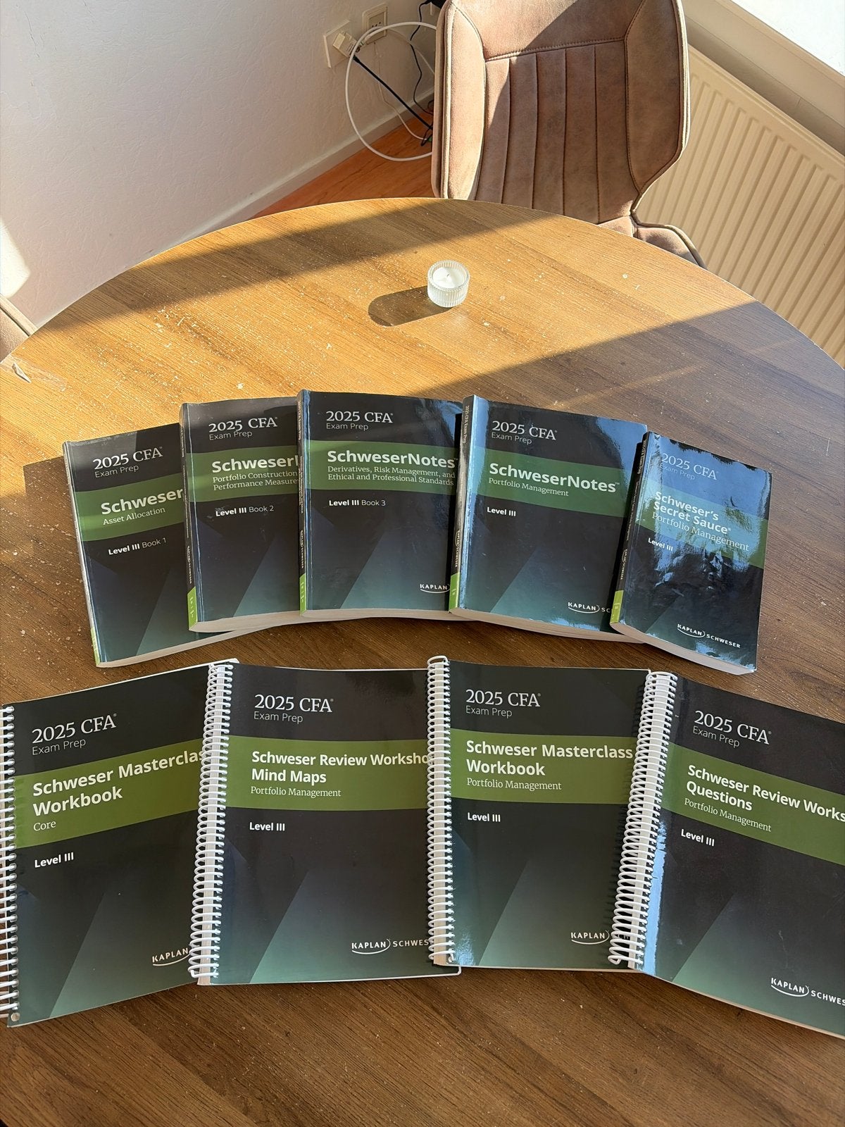 CFA Level III volledige set + Kaplan Schweser, Boeken, Ophalen, Gamma, Zo goed als nieuw, WO