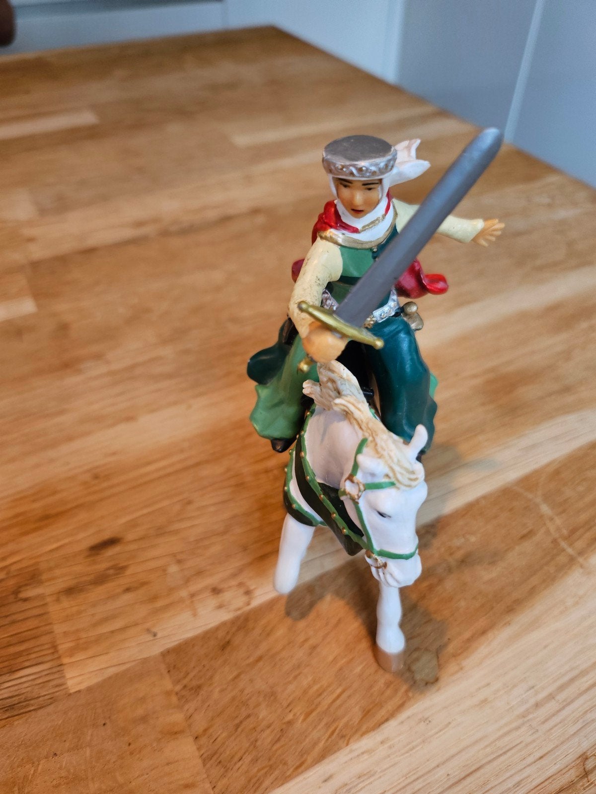 Papo 2001 Ridder te paard met zwaard - Speelfiguur, Ophalen, Gebruikt