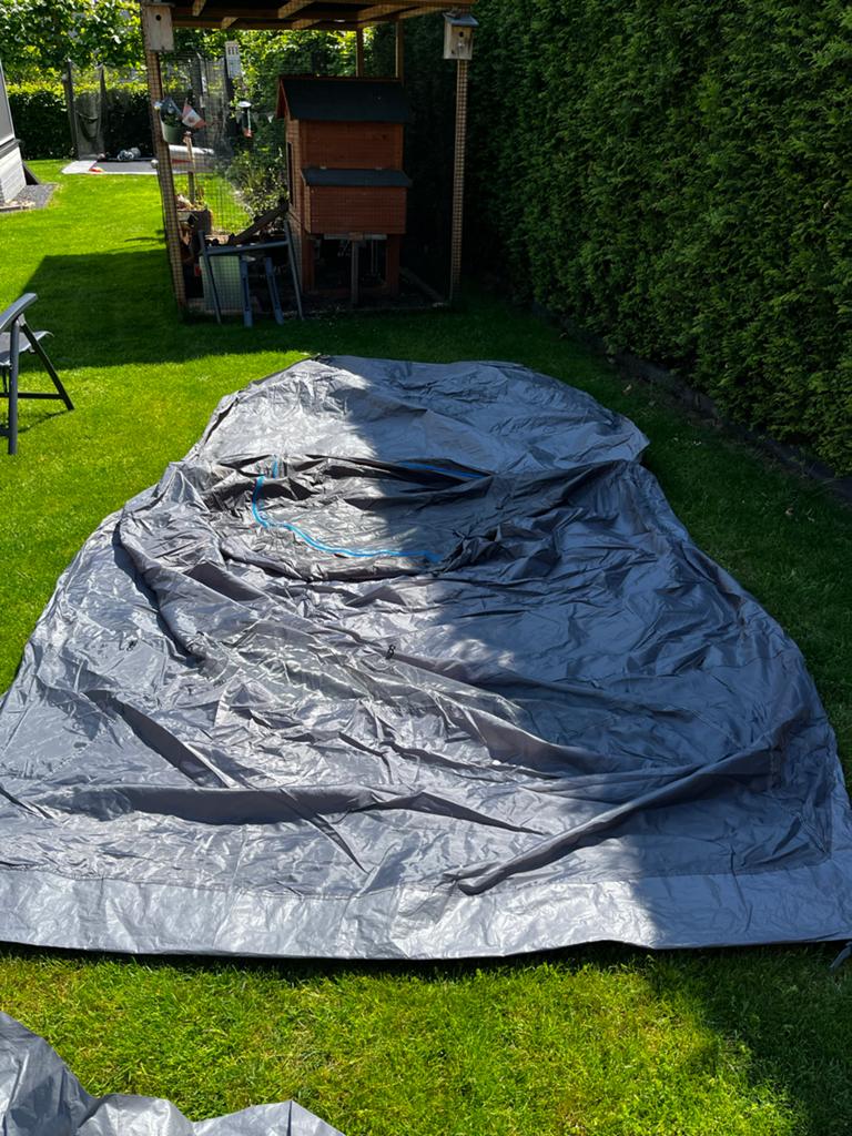 Safaria Blackhawk 220 tent (zonder stokken), Ophalen of Verzenden, Gebruikt, Tot en met 3