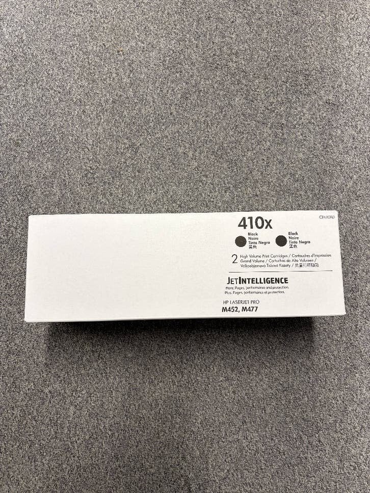 HP 410X Zwarte Toner Cartridge (CF410XD) - (enkele), Computers en Software, Niet ingevuld, Niet ingevuld, Nieuw, Ophalen of Verzenden