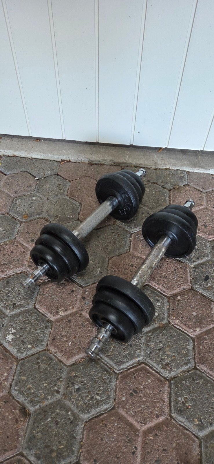 dumbells, Ophalen, Gebruikt, Dumbbell