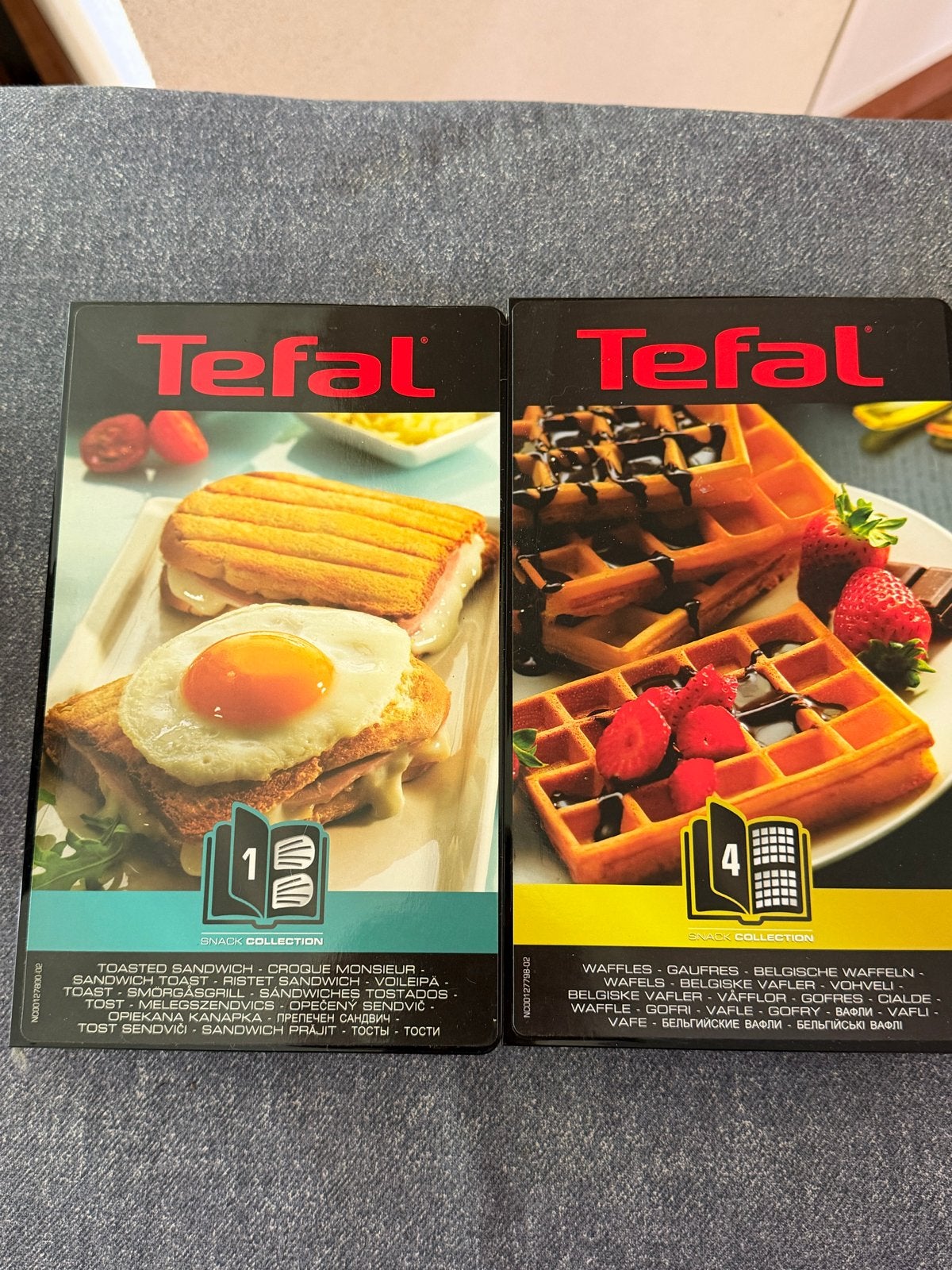 Tefal Snack Collection Platen: Tosti & Wafel, Ophalen, Zo goed als nieuw
