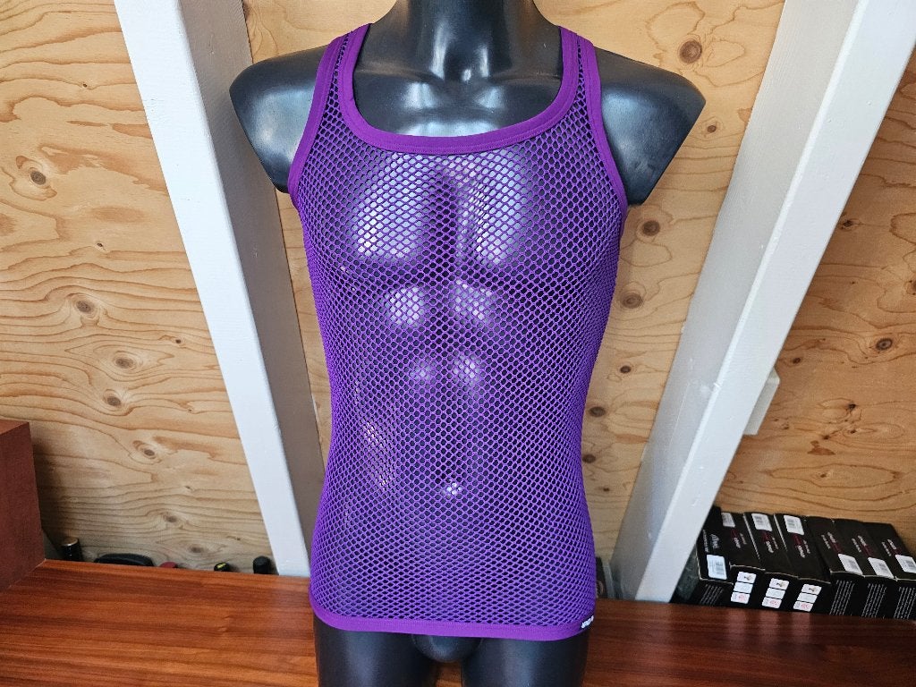 Manstore M203 Athletic Shirt M, Maat 48/50 (M), Paars, Nieuw, Ophalen of Verzenden