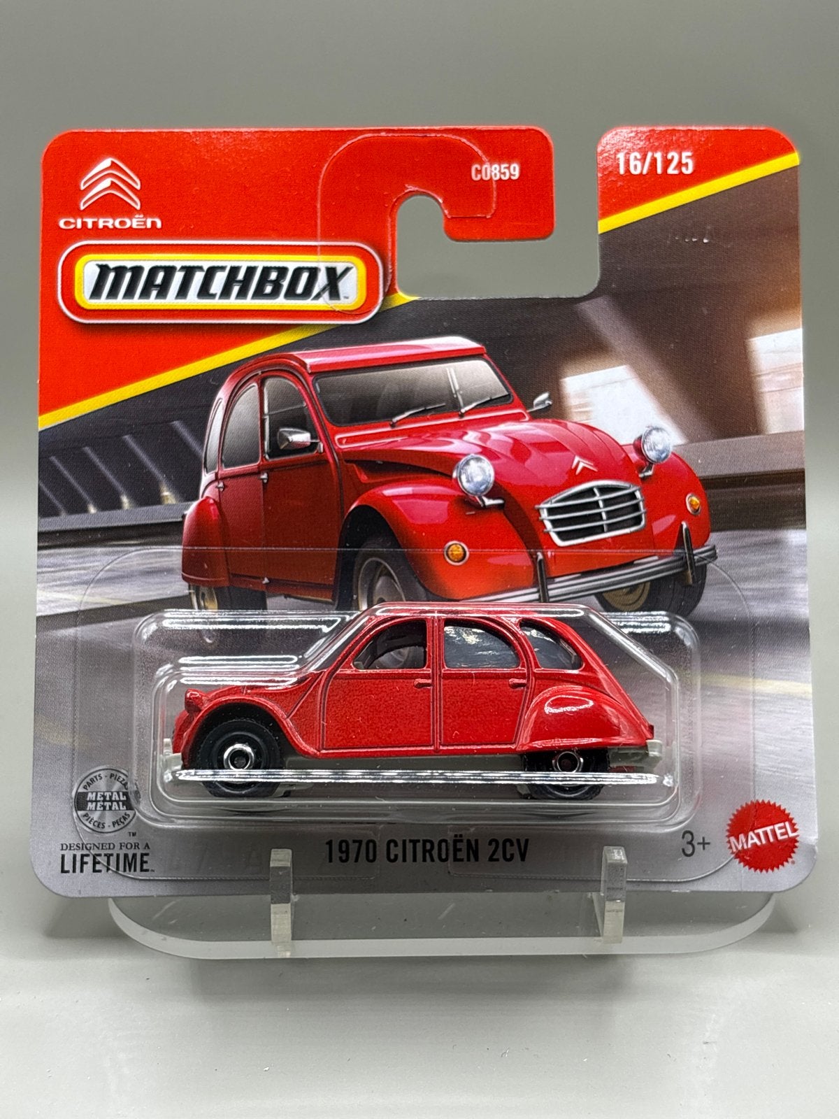 Matchbox 1970 Citroën 2CV - Nieuw in verpakking, Auto, Nieuw, Ophalen of Verzenden, Mattel