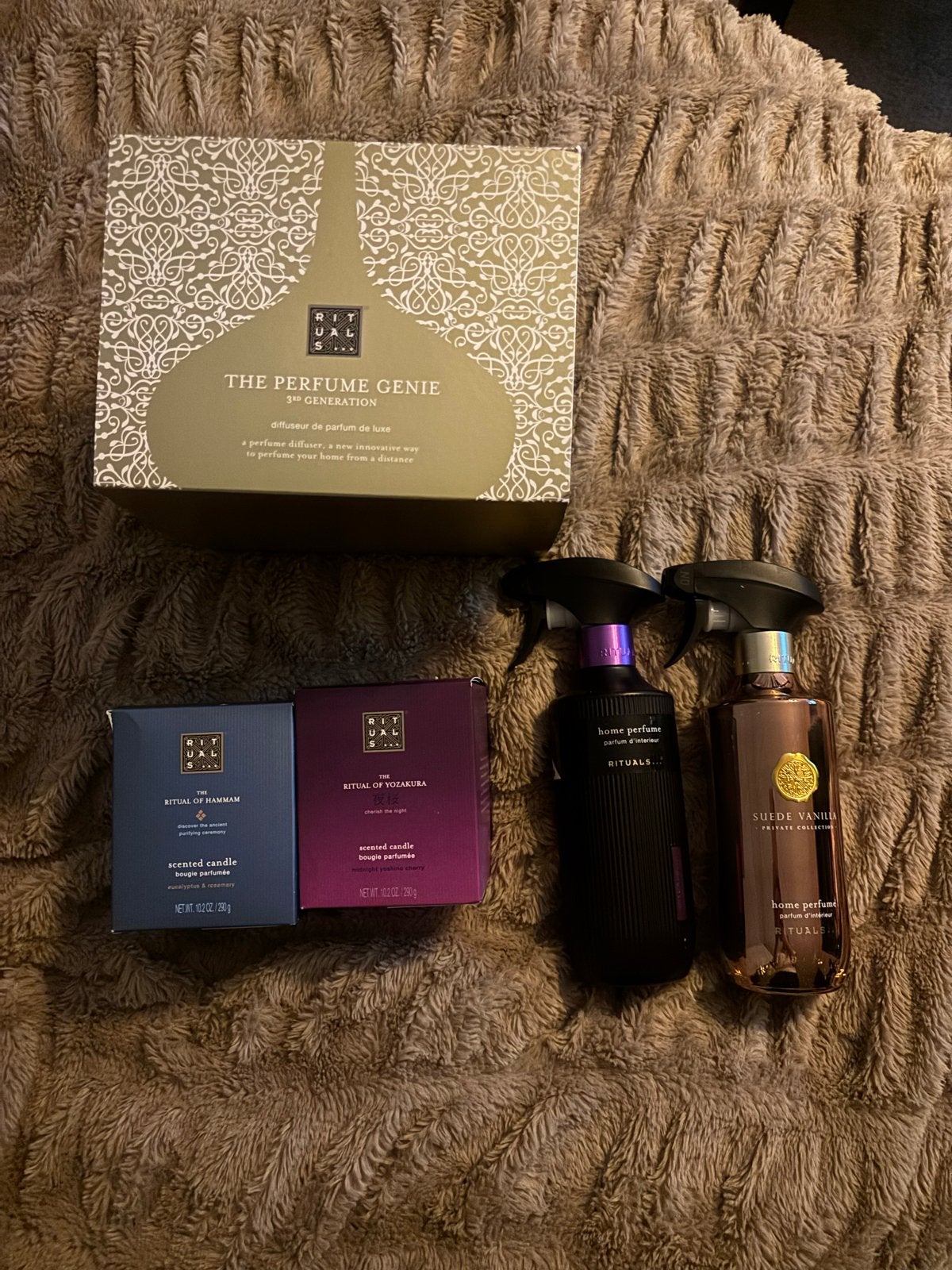 Rituals The Perfume Genie, kaarsen en huisparfum set, Huis en Inrichting, Meerkleurig, Nieuw, Ophalen of Verzenden, Modern