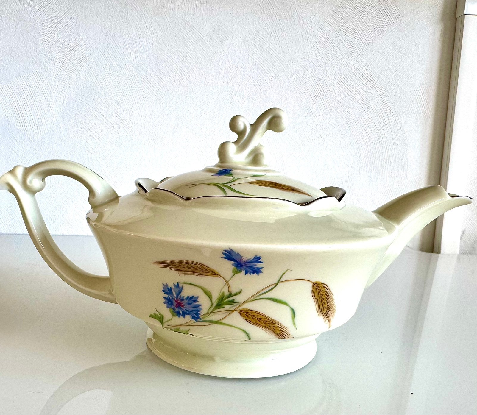UNIEK! Antieke Carl Tielsch theepot uit 1934. NIEUWSTAAT!, Antiek en Kunst, Ophalen of Verzenden