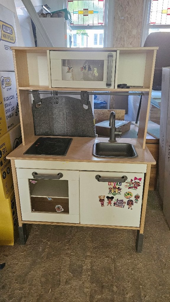 Ikea kinderkeuken, Kinderen en Baby's, Ophalen, Gebruikt, Hout, Speelkeuken