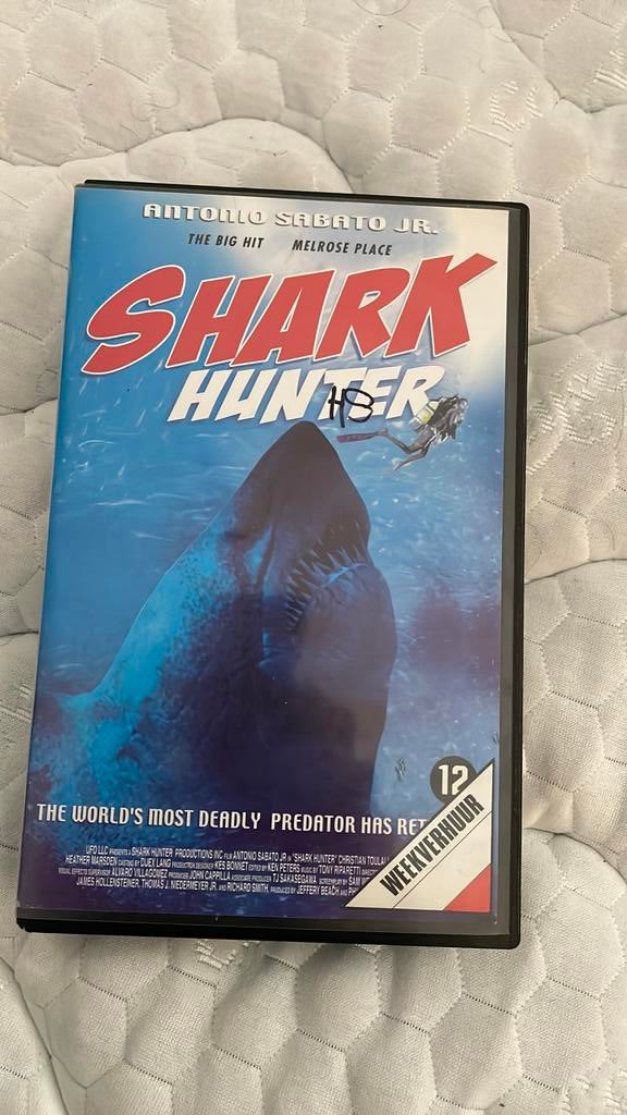 Shark Hunter VHS (Ex Rental) – Cult / B-Movie, Vanaf 16 jaar, Ophalen of Verzenden, Zo goed als nieuw, Horror
