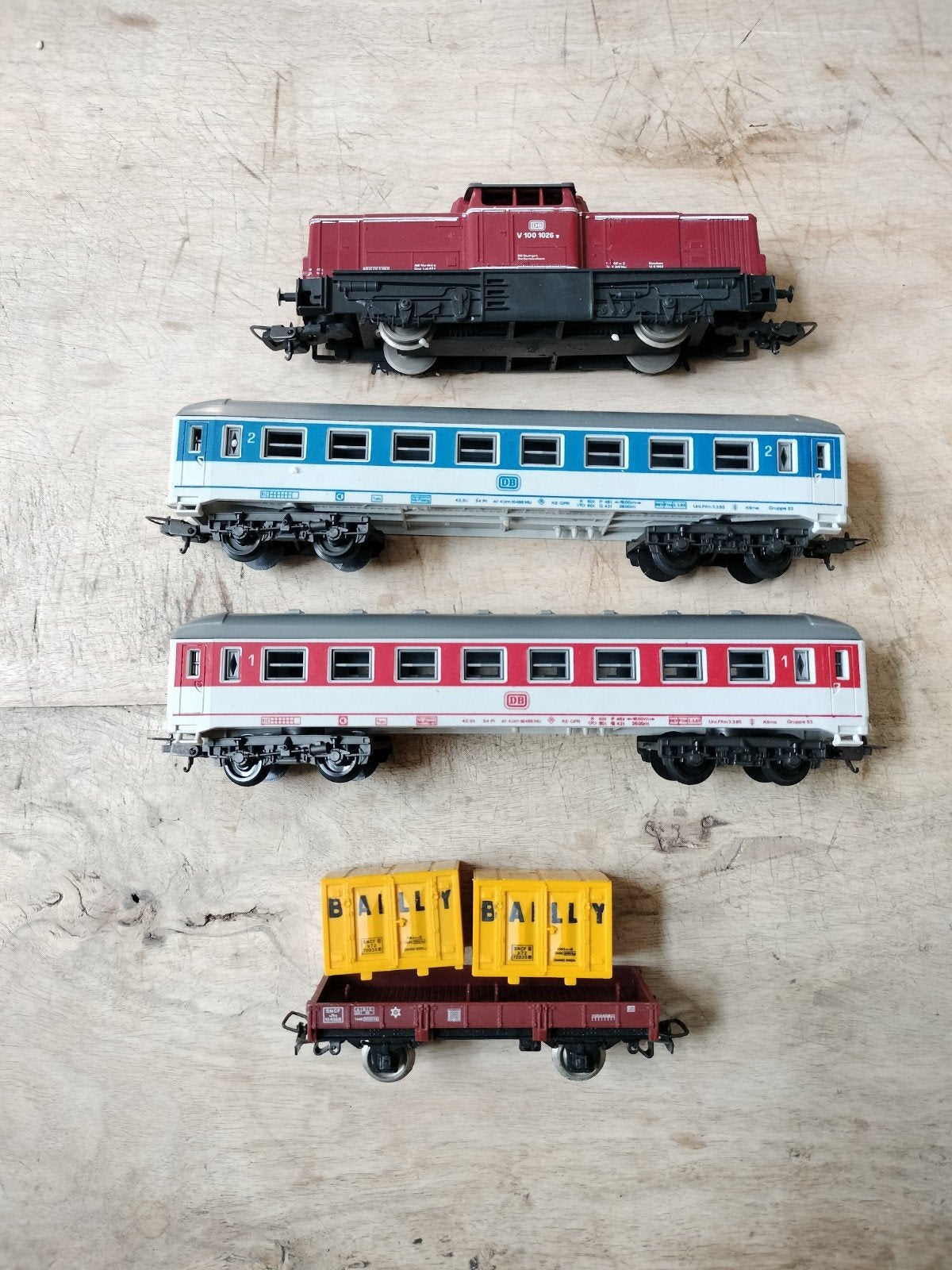 lima DB treinset, Ophalen, Gelijkstroom, Lima, Gebruikt