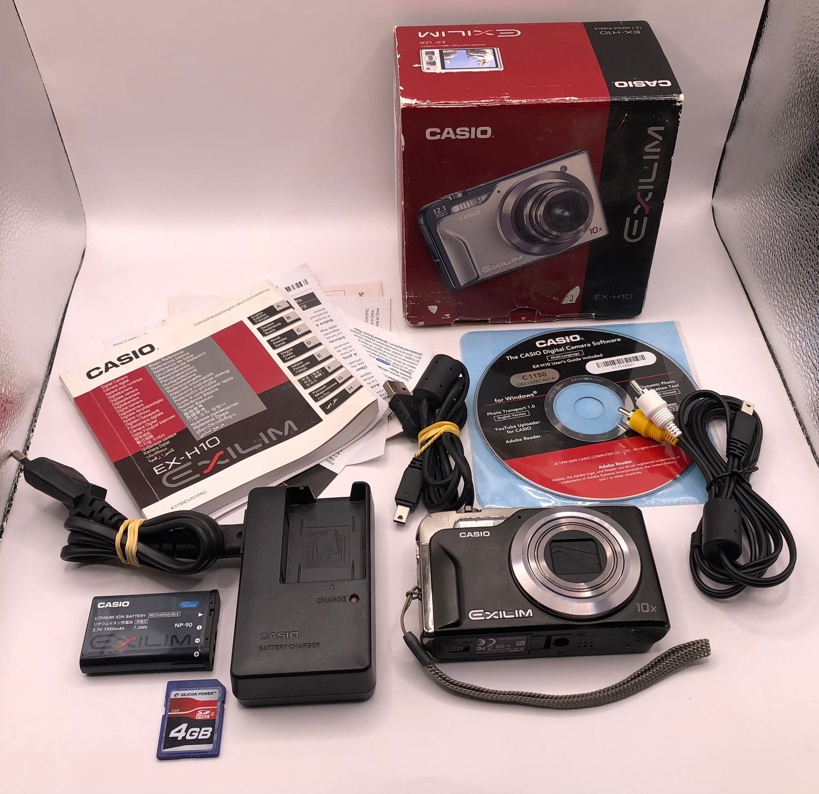 Casio Exilim EX-H10 - compact camera, Ophalen of Verzenden, Zo goed als nieuw, Overige Merken