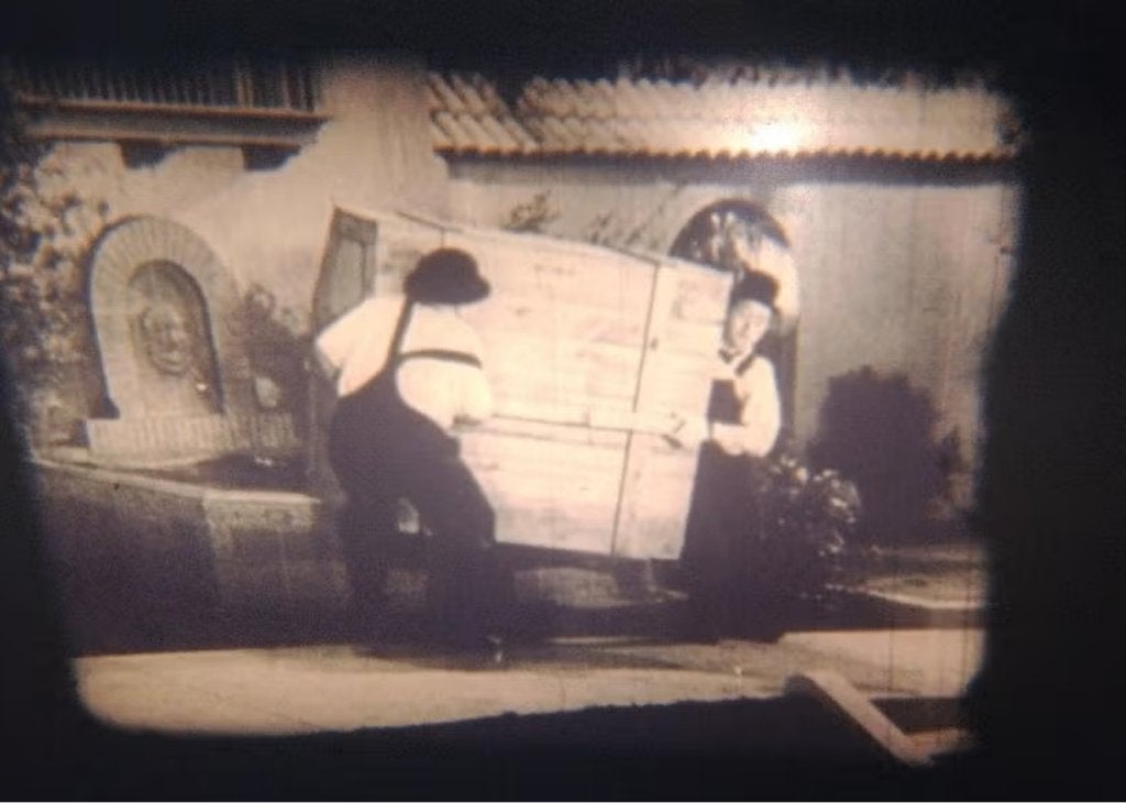 The Music Box uit 1932 Laurel and Hardy 16 mm, Audio, Tv en Foto, Ophalen of Verzenden, 16mm film
