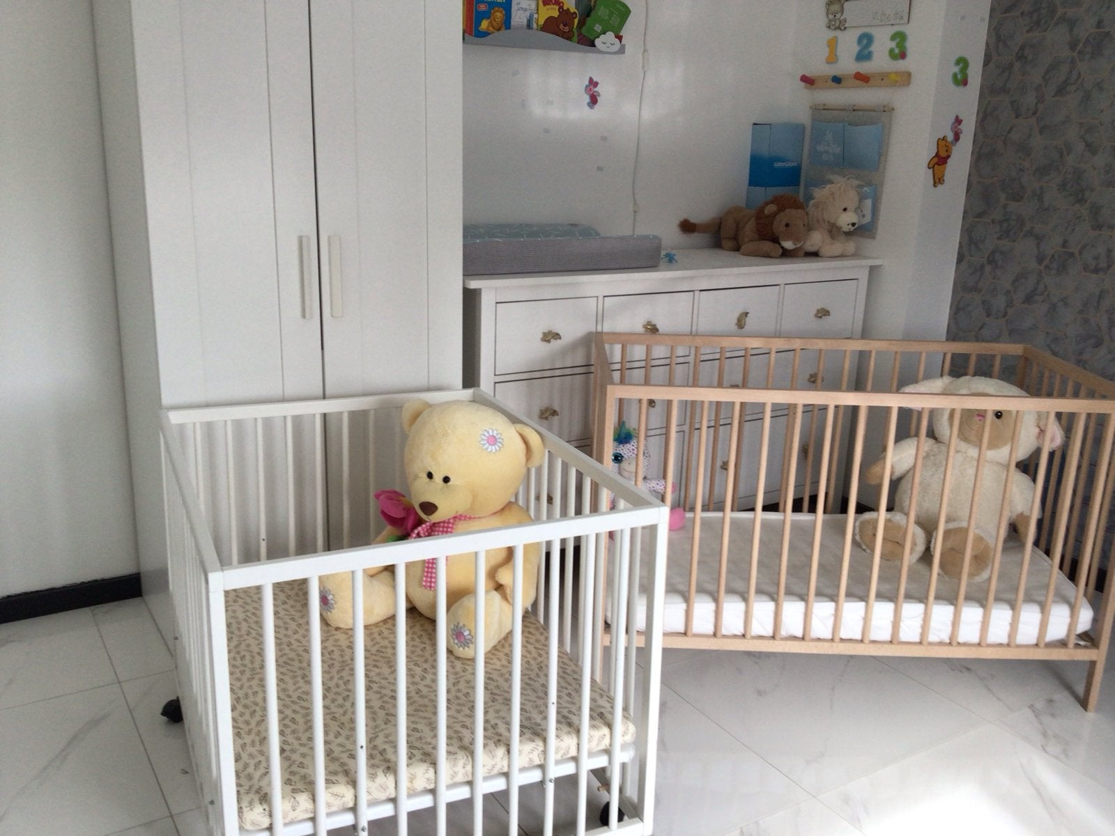 Complete babykamer met alle toebehoren., Ophalen, 70 tot 85 cm, 140 tot 160 cm, Zo goed als nieuw
