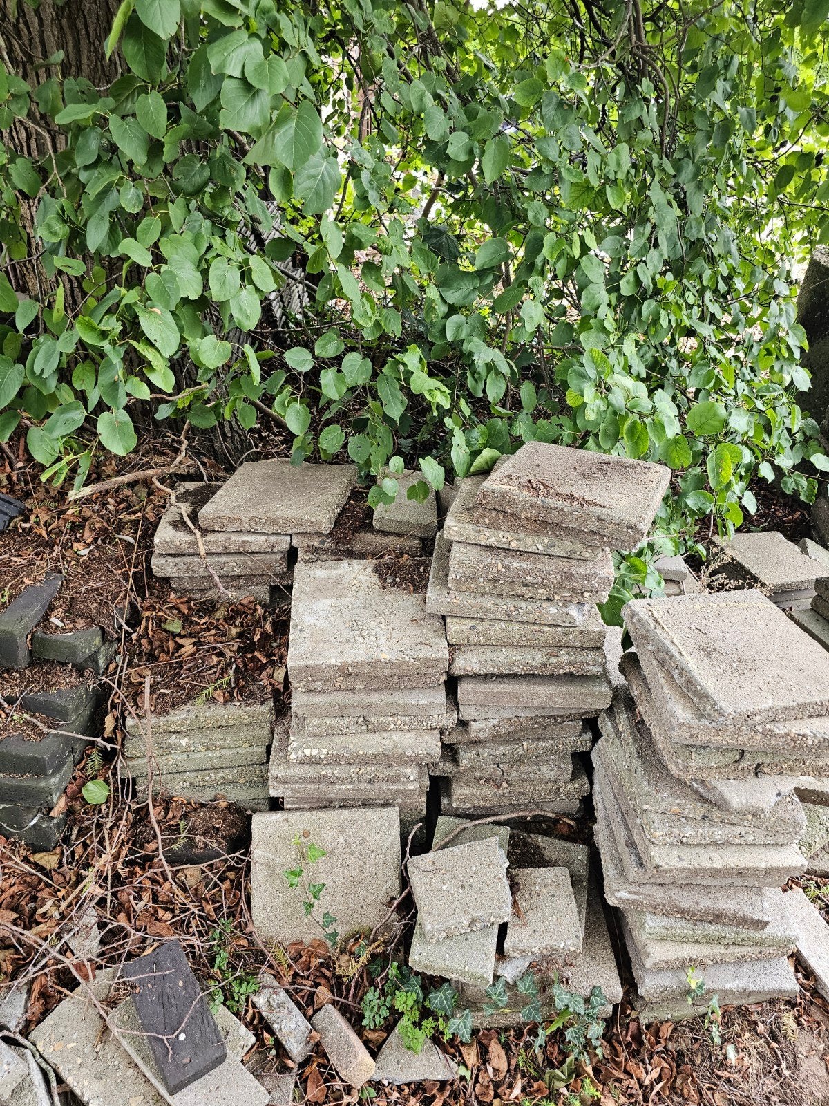 stoeptegels 30x30 gratis, Ophalen, Gebruikt, Overige materialen