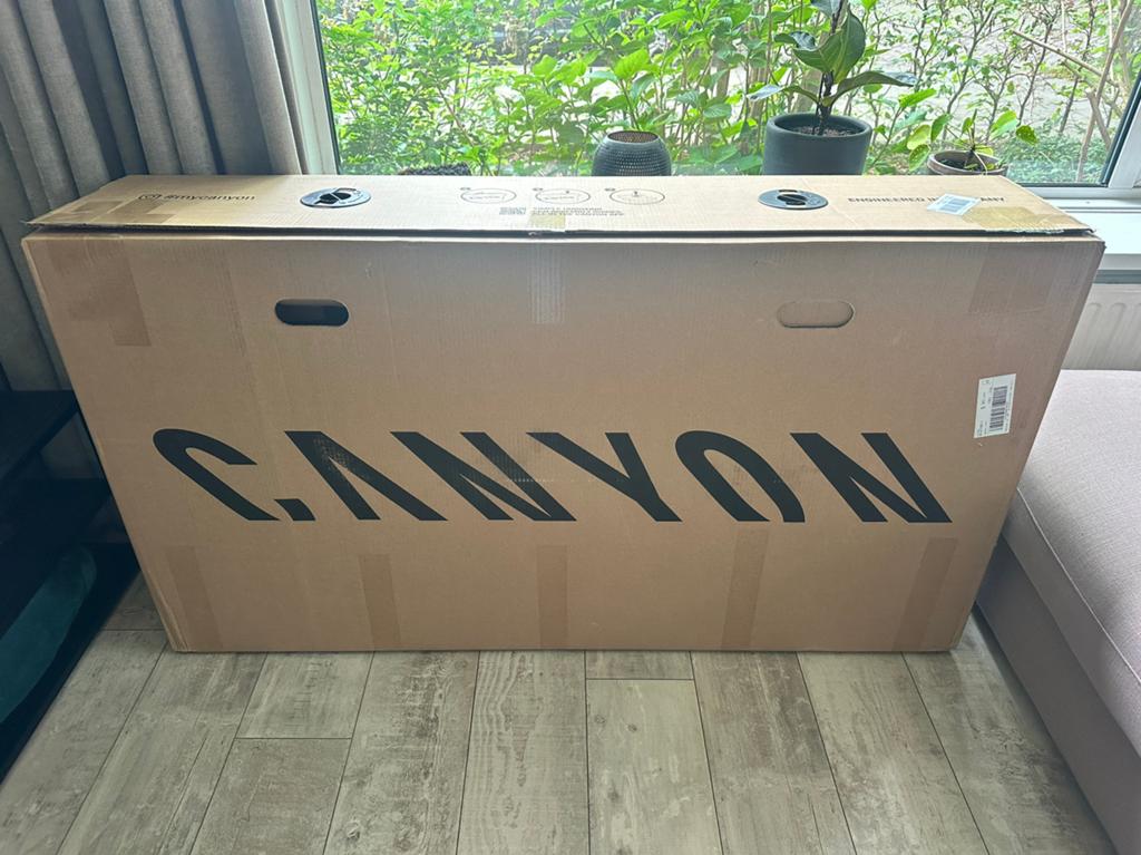 Bikeguard Canyon, fietsdoos, Ophalen, Doos, 100 cm of meer, 60 cm of meer