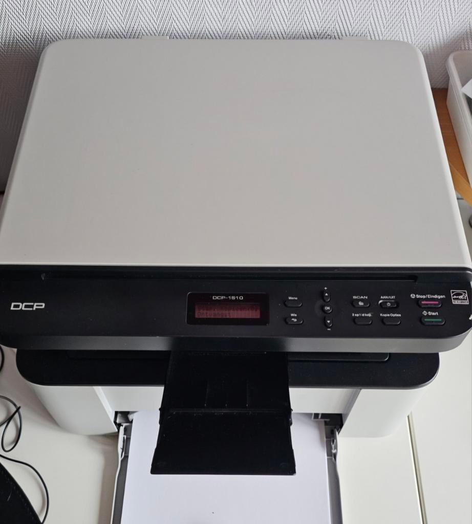 Brother DCP-1510 Laserprinter All-in-One Zwart-wit, Computers en Software, Printers, Ophalen, Gebruikt, All-in-one, Zwart-en-wit printen