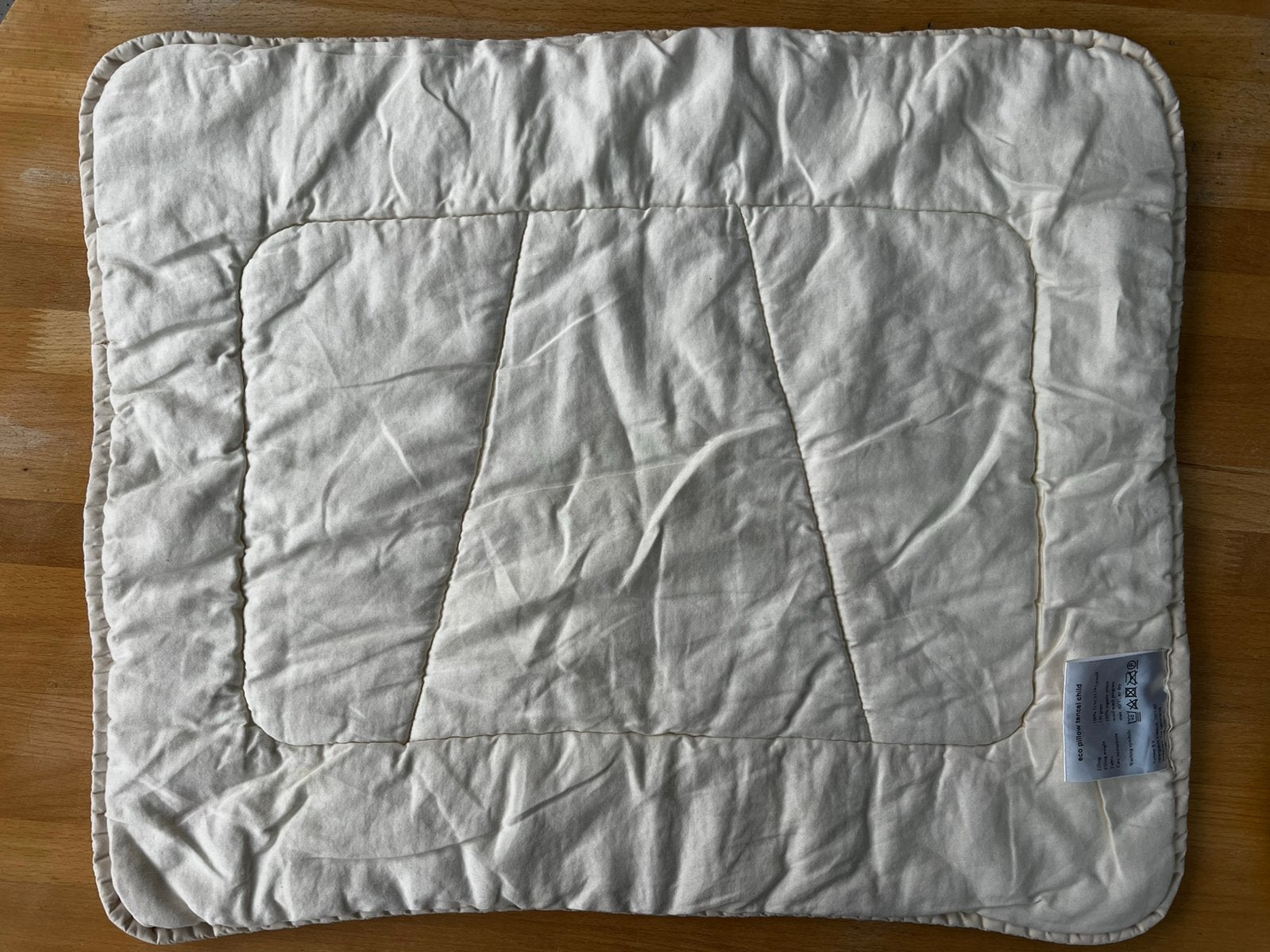 Yumeko Eco kussen Tencel Child – kinderkussen, Wasbaar, 60 cm, Zo goed als nieuw, Kussen