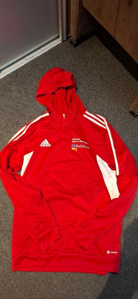 Sportshirt Adidas, Adidas, Maat 42/44 (L), Ophalen of Verzenden, Rood