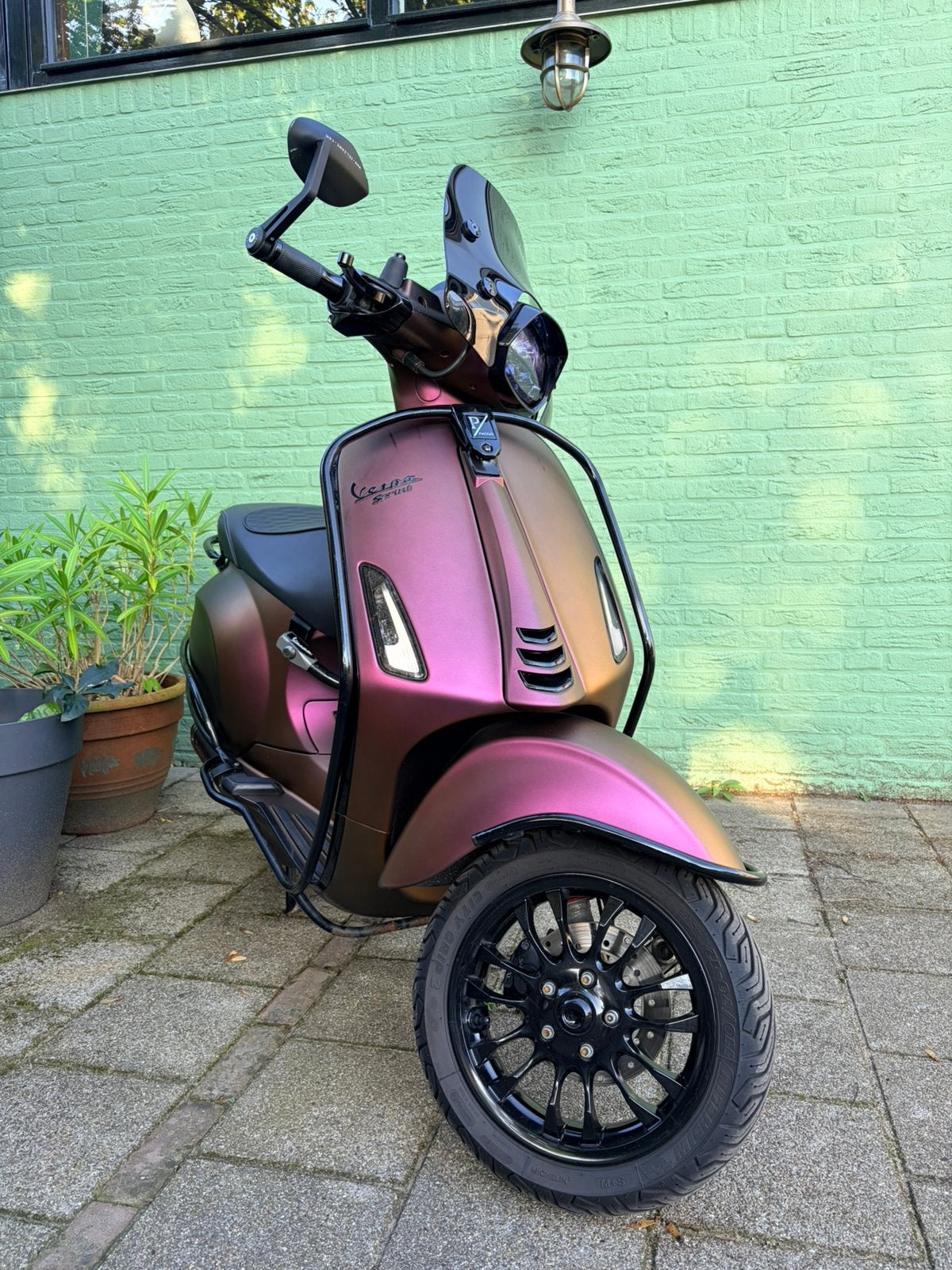 Custom full option vespa sprint I-Get 2023 E5 alarm Brom, Overige modellen, Nieuw, Ophalen of Verzenden, Benzine