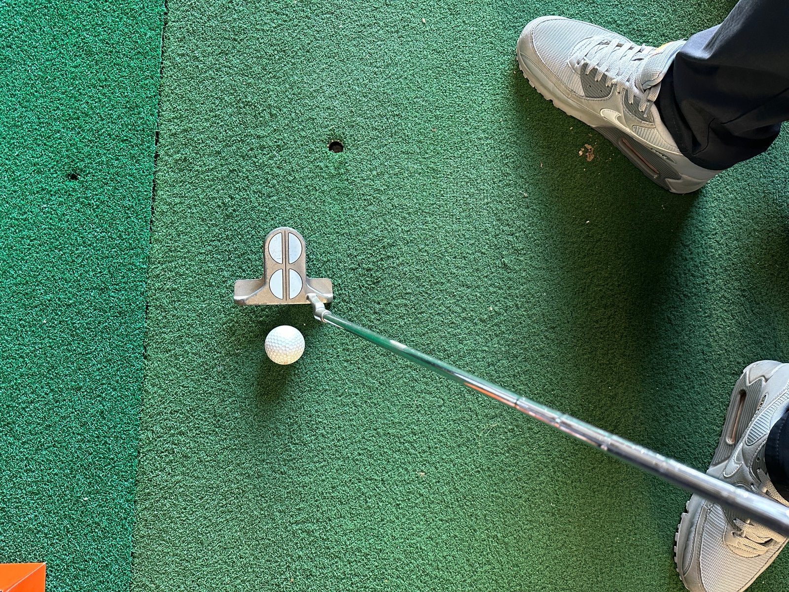 Dames 2-ball putter, Ophalen of Verzenden, Gebruikt