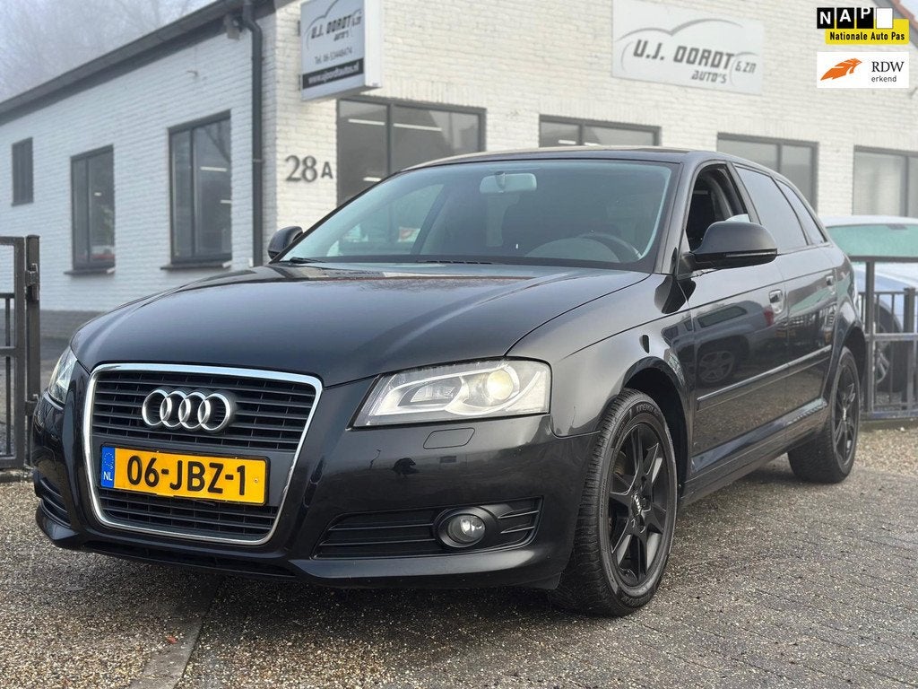 Audi A3 Sportback 1.4 TFSI Attraction Pro Line BOSE|XENON!, 125 pk, Gebruikt, 4 cilinders, Zwart