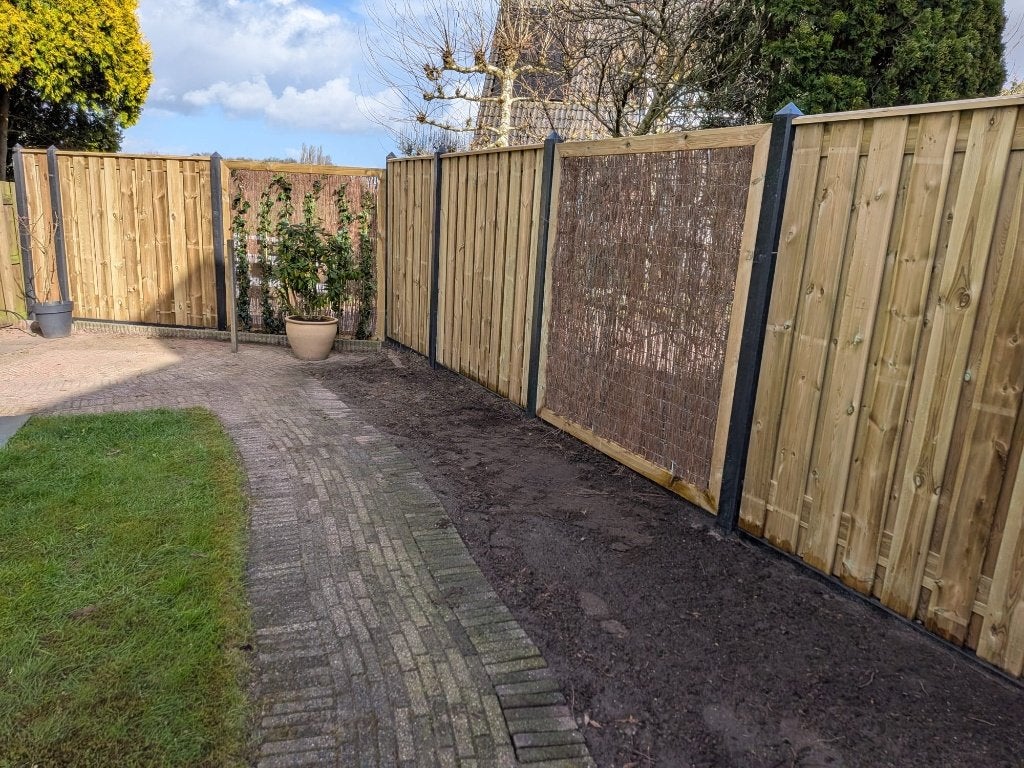 Grenen geimpregneerde schuttingpanelen 21 planks, Ophalen, 1 tot 2 meter, Minder dan 3 meter, .