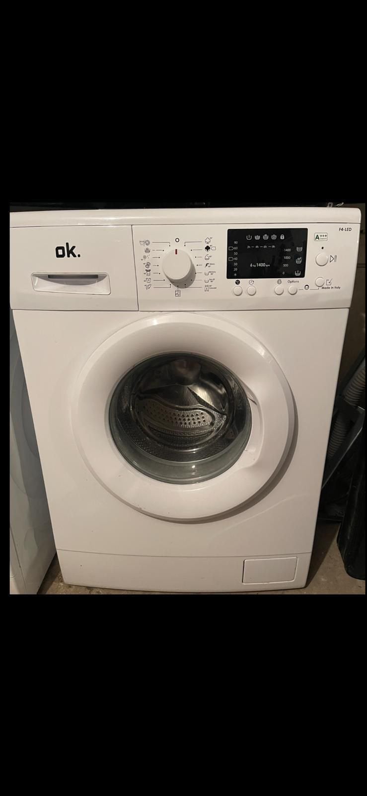 Wasmachine, Ophalen, Zo goed als nieuw, 85 tot 90 cm, 1200 tot 1600 toeren