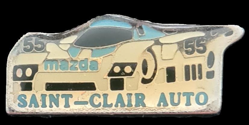 Mazda- Saint-Clair Auto pin, Verzenden, Nieuw, Transport, Speldje of Pin