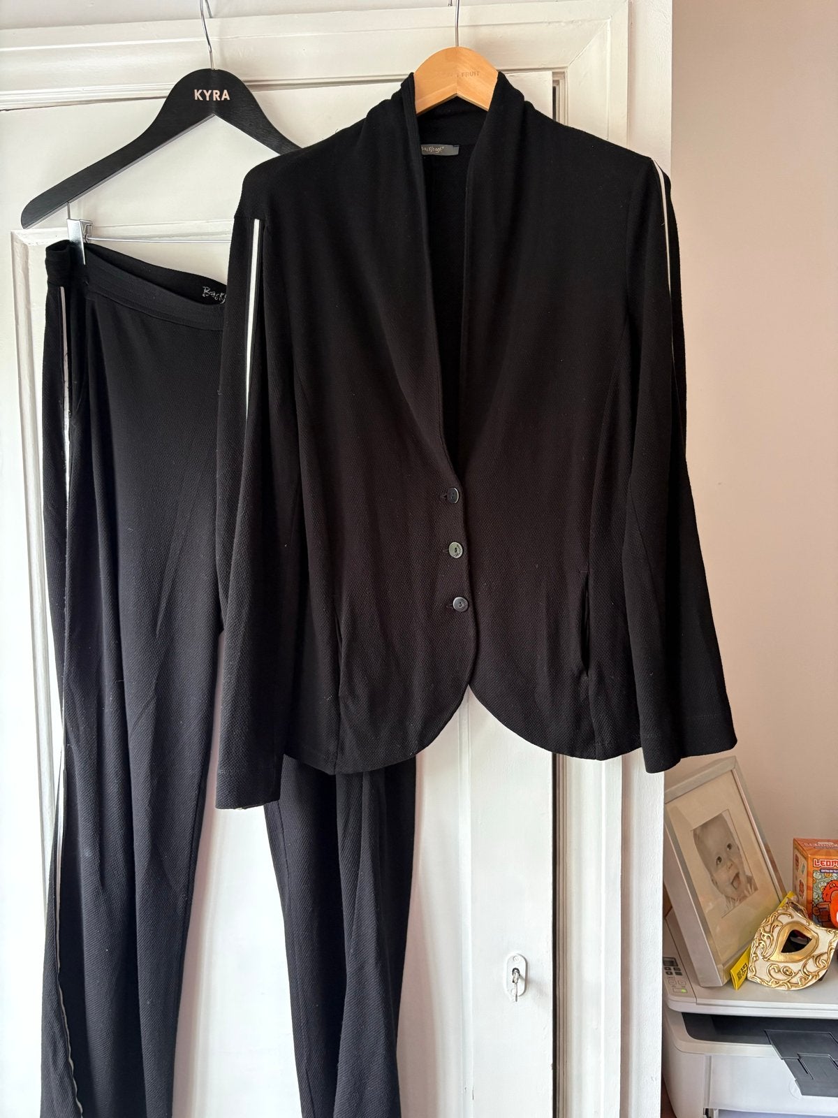Backstage pak mt 46 - Sportief en comfortabel, Kostuum of Pak, Zwart, Maat 46/48 (XL) of groter, Ophalen of Verzenden