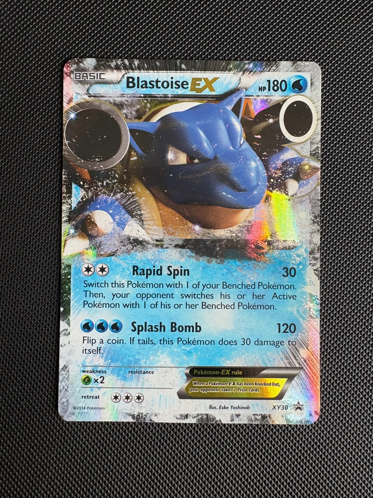 Blastoise EX XY30, Ophalen, Zo goed als nieuw, Losse kaart