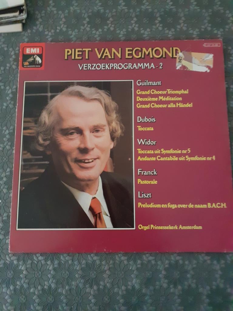 Piet van Egmond, Overige formaten, Overige typen, Ophalen of Verzenden, Zo goed als nieuw