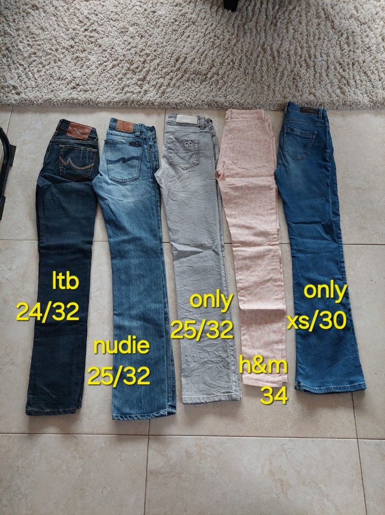 Spijkerbroeken Kinderbroeken Only Mexx Esprit LTB Coolcat, Ophalen of Verzenden, Zo goed als nieuw, Blauw, W27 (confectie 34) of kleiner
