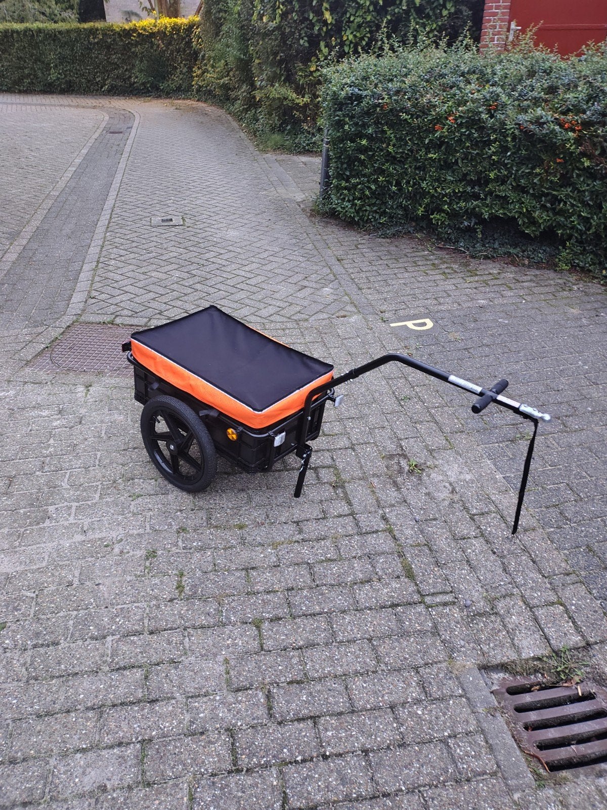 mooie zo goed als nieuwe fiets kar, Fietsen en Brommers, Ophalen, Zo goed als nieuw, Hondenkar