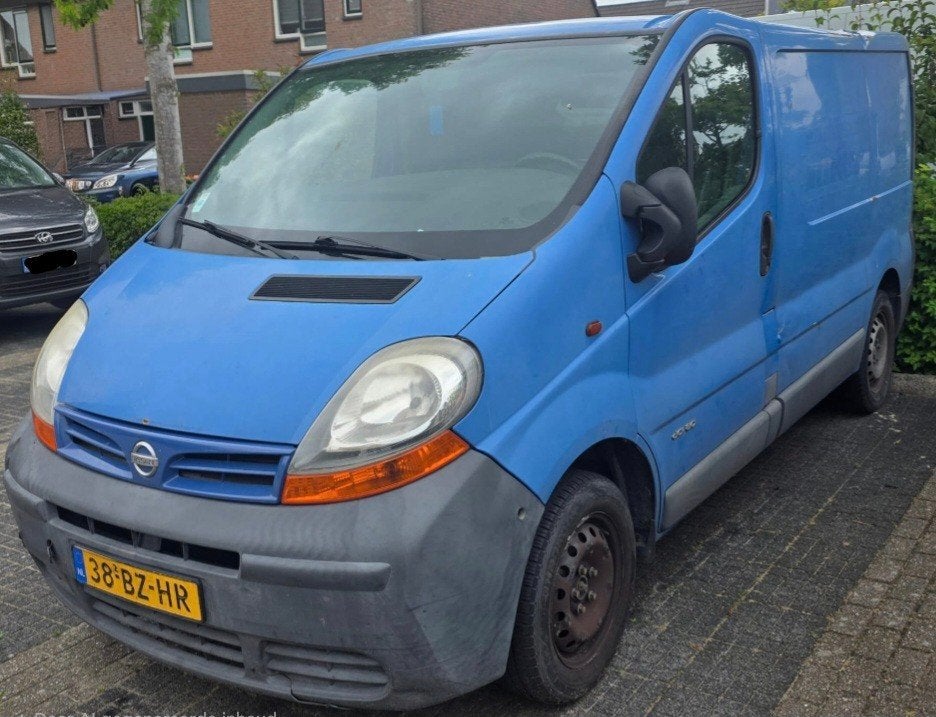 Nissan Primastar 1.9 DCI 2006, Ophalen